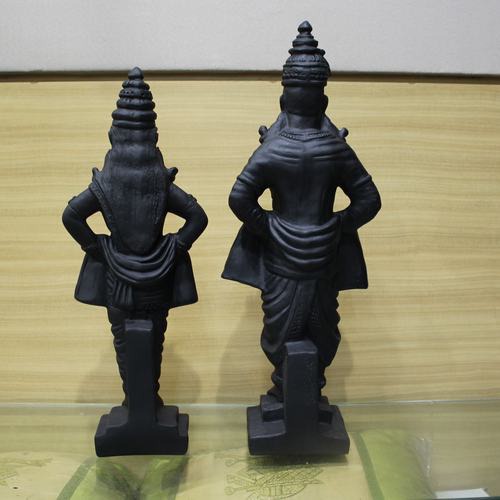 Vitthal Rukmini Statue for auspicious occasions |perfect gift | cast fibre idol